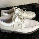 FootJoy  GreenJoys Women’s Golf Shoes Size 8.5 White Gray Leather 48704 Photo 0