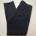 Abercrombie & Fitch A&F Curve Love Skinny High Rise 28 Black Ripped Photo 1