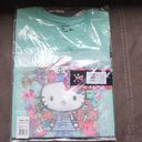 NWT -Con tokidoki x Hello Kitty Coral Kitty Tee Size Mint Green Small Photo 1