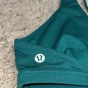 Lululemon Raise The Barre Bra Teal Green Photo 4