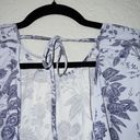 Hill House NWT  Lilac Tonal Floral The Simone Maxi Dress Size Medium Photo 8