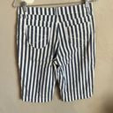 Bermuda Dismero Blue White Nautical  Shorts Photo 5