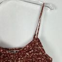 Daisy NWT  & Delilah Floral Spaghetti Strap Babydoll Tank Top Size Medium M NEW Photo 2