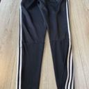 Adidas  black white track pants sweatpants Photo 1