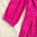 Trina Turk  Pink Lace Cocktail Dress Off The Shoulder Sheath Fuchsia Size 2 New Photo 5