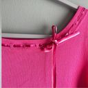 Karen Scott  Barbie Pink Tank Top Slinky Stretch - Size Small Photo 2