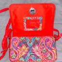 Vera Bradley  Floral Print Quilted Wallet Crossbody Purse Photo 5