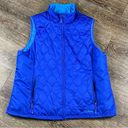 L.L.Bean  Vest Women XL Quilt Revisable Zip Mock Neck Outdoor Lightweight Hiking Photo 0