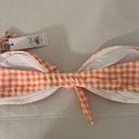 Southern Tide  Swim Top Conch Shell Gingham Bandeau Bikini Top Sz XL NWT w/Straps Photo 10