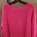 360 Cashmere 💕💕 Jessa Boatneck Cardigan ~ Dark Pink 100% Cashmere Large L NWT Photo 3