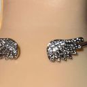 Beautiful silver angel wings bracelet with rhinestone incrusted design! Silver Photo 6