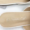 Revolve NWT Samilor White Bow Mule Sandal Flats Size 7 Bridal Round Toe Comfort Photo 4