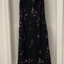 Jones New York Vintage Black Midi Dress With Floral Details  Photo 0