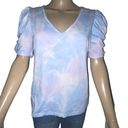 Generation Love Tie Dye Kelly Puff Tee Photo 0