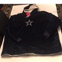 FOCO Navy White Dallas Cowboys Reversible Sherpa Hooded One Size New Blue Photo 5