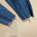 Pistola  blue high rise distressed Monroe slim cigarette leg jeans 27 Photo 2