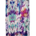 Urban Outfitters Abstract Colorful Geometric Printed Boho High Waisted Maxi Skirt Side Slit Photo 46