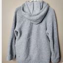 Lululemon  So Sherpa Wool Blend Boucle Gray Heather Hooded Zip Jacket size 2 Photo 11