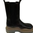 Bottega Veneta  Tire Chelsea Black Translucent Sole Boots Photo 0