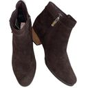 Blondo  “Isaac” Waterproof, dark brown suede ankle booties. Size 10. EUC Photo 0