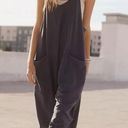 Free People New  FP Movement Hot Shot Onesie Supernova Navy Purple Jumpsuit XS Photo 0