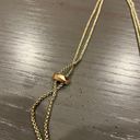 Kendra Scott Teo Dichroic Glass Gold Necklace Photo 9