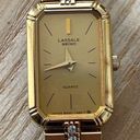 Seiko Lassale  Ladies Watch Rare Vintage Genuine Diamonds Gold Tone Bracelet Dial Photo 0