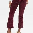 Universal Threads Women's High-Rise Corduroy Bootcut Jeans - Universal Thread Burgundy Size 0 Photo 0