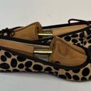 Gap  Women’s Leopard Print Ballet Flat Leather Animal Cheetah Calf Hide Shoes 7.5 Photo 6