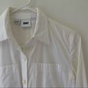 DKNY  | White Button Down Shirt Photo 1