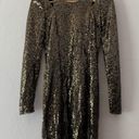 Lucca Couture Nasty Gal Golden Hour Sequin Mini Dress Photo 5