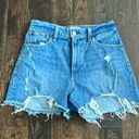 Abercrombie & Fitch Abercrombie Curve Love The Mom High Rise Shorts Photo 0