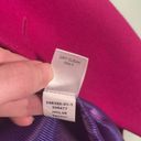 Banana Republic  Wool Blend Pea Coat Fuchsia Size S Petite Photo 9