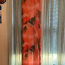 Beach Coverup Orange Size M Photo 0