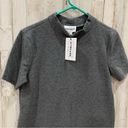 FOR THE REPUBLIC NWT  MOCK GREY MIDI DRESS Sweater Photo 3