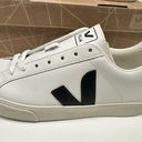 VEJA New in Box  Esplar Leather Extra White/Black Sneakers Photo 4