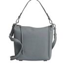 All Saints Kita Pebbled Leather Crossbody Shoulder Bag Like New Color: Gray Photo 0