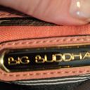 Big Buddha  Pink Velvet Quilted Chain Crossbody Bag Photo 8