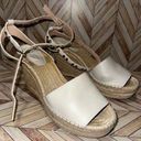 Kate Spade  Beige Espadrille Womens High Heels Size 10 Wedges Photo 0