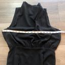 Entro  Black Sleeveless Cowl Neck Midi Dress Size Medium NWT Photo 5