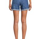 Time & Tru New  Women's Denim Shorts with Cuffed Hem Size: L(12-14) Photo 4