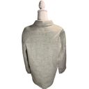 Theory  Women's Wool-Cashmere Blend Coat in Light Gray Size Large Photo 2