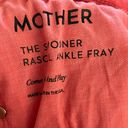 MOTHER Denim  The Swooner Rascal Ankle Fray Jeans in Come Out and Play Red | 28 Photo 9