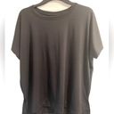 All In Motion  Women Active Short Sleeve Slit Hem Top Large Size Photo 14