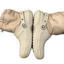 Crocs   CLASSIC LINED NEO PUFF BOOTS Women’s Size 7 Men’s Size 5 TAN CRÈME Photo 1