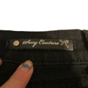 Sexy Couture Black Rhinestone Women's Capri Denim Jeans Size 13 Photo 14