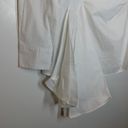 Natori cotton poplin side drape button doown Blouse White Photo 6