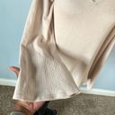 Lost + Wander  | Beige V-neck Bell Sleeve Top Photo 5