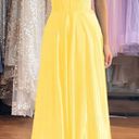 yellow prom dress Size 0 Photo 0