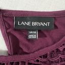 Lane Bryant 🔥5 for $25 sale🔥  maroon burgundy colored cold shoulder swing dress Photo 6